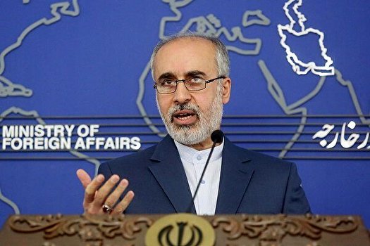 واکنش کنعانی به تحریم‌های اخیر اتحادیه اروپا و رژیم انگلیس علیه ایران