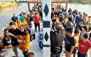 نمایی از گشت‌زنی در رودخانه زهره با شناور صیادی ویژه نوروز
