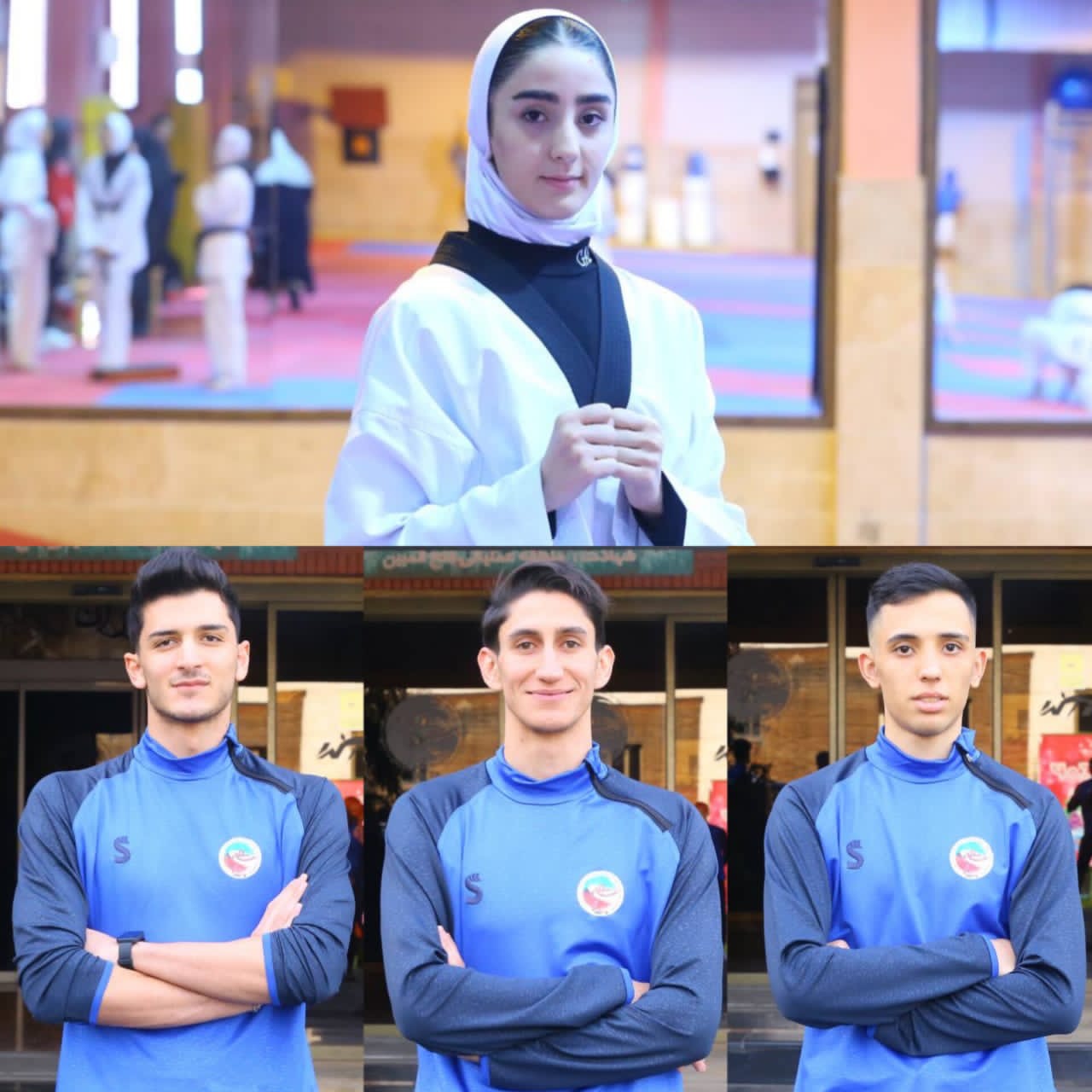 ۴ نشان رنگارنگ تکواندوکاران ایران در پایان روز نخست مقدماتی گرنداسلم
