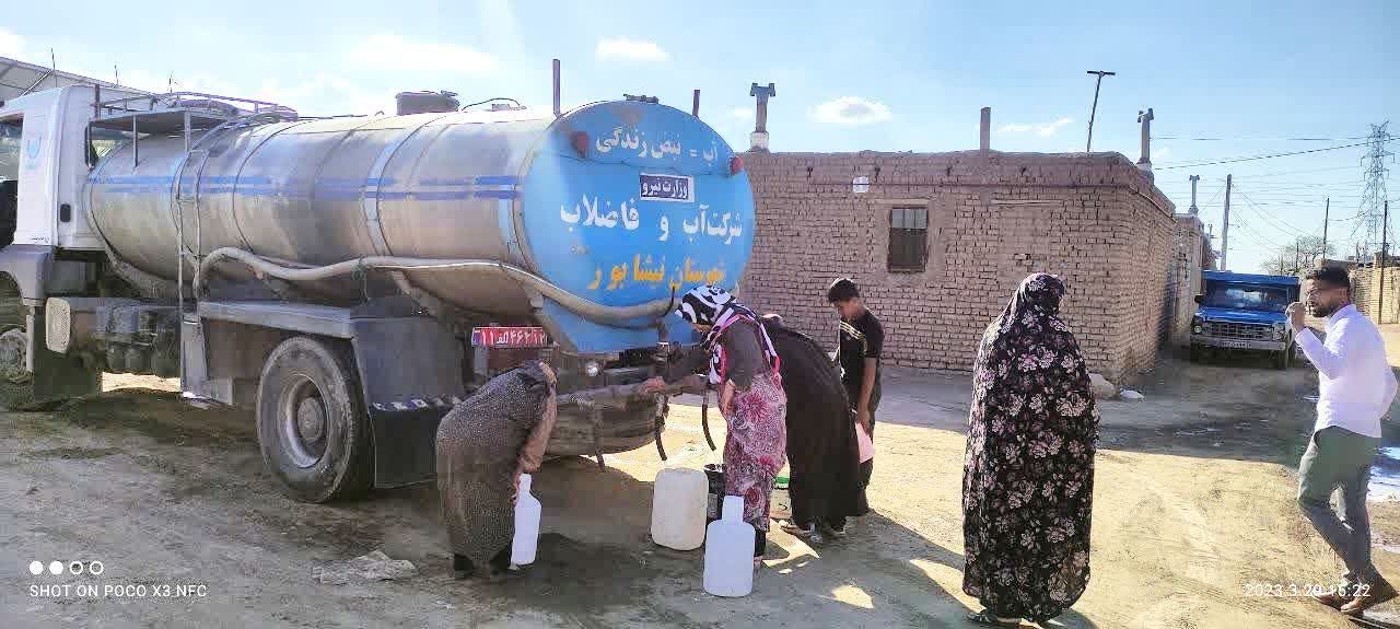 جهاد آب رسانی در نیشابور