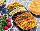 طرز تهیه قنبرپلو غذای محلی شیرازی+فیلم