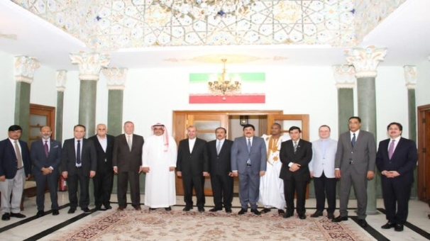 ضیافت افطار سفارت ایران در بغداد با حضور سفرای عربستان و سوریه