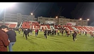 حمله صهیونیست ها به فینال جام حذفی فلسطین