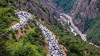 جاده کرج - چالوس یک طرفه شد