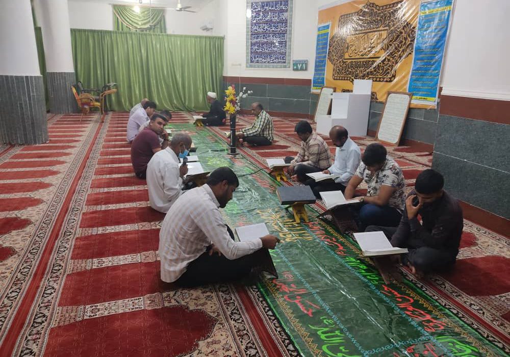 جمع خوانی قرآن در مساجد میناب