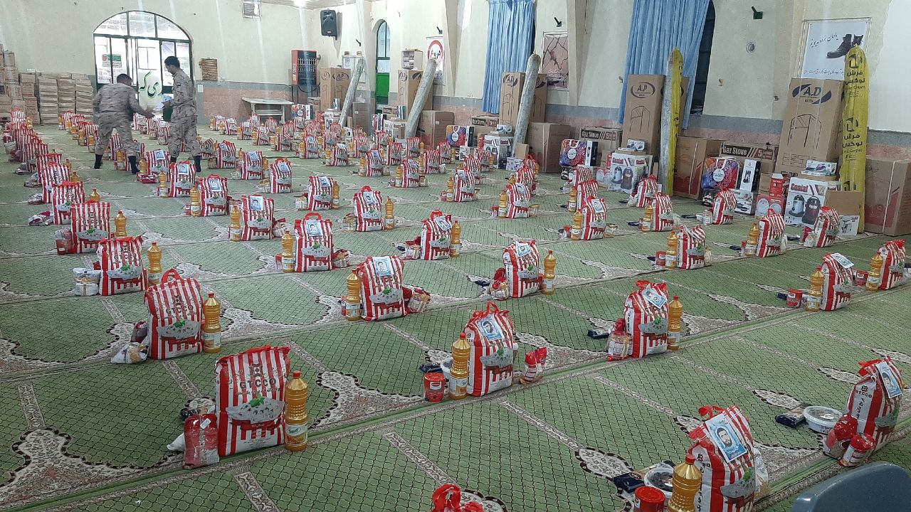 توزیع هزار بسته کمکهای مومنانه و ۱۰ سری جهیزیه در جغتای توزیع هزار بسته کمکهای مومنانه و ۱۰ سری جهیزیه در جغتای