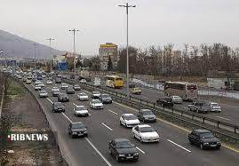 کاهش ۱۶ درصدی تردد در محورهای برون‌شهری