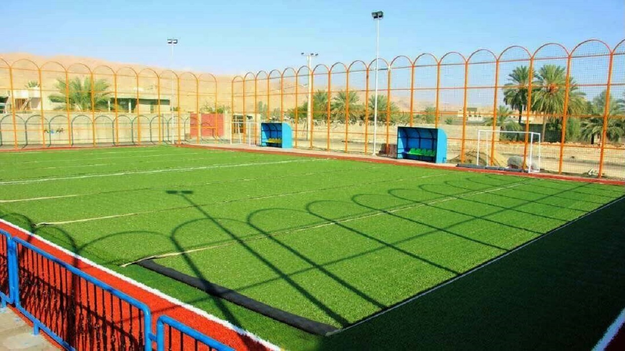 پایان عملیات ساخت زمین چمن مصنوعی در دزفول پایان عملیات ساخت زمین چمن مصنوعی در دزفول