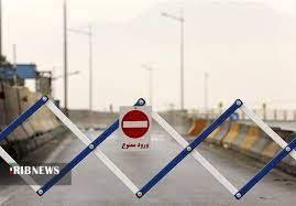 محور چالوس و آزادراه تهران - شمال تا اطلاع بعدی مسدود