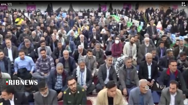 برگزاری یادواره شهدای مدآباد بخش چاپلق ازنا