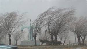 وزرش باد شدید و رگبار و رعد وبرق در البرز