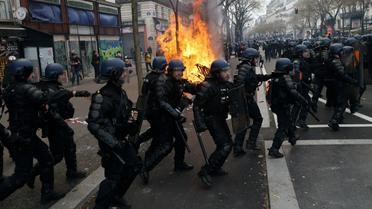 حضور بی سابقه پلیس فرانسه در تظاهرات فردا