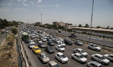 ترافیک نیمه سنگین در ورودی و خروجی‌های مشهد