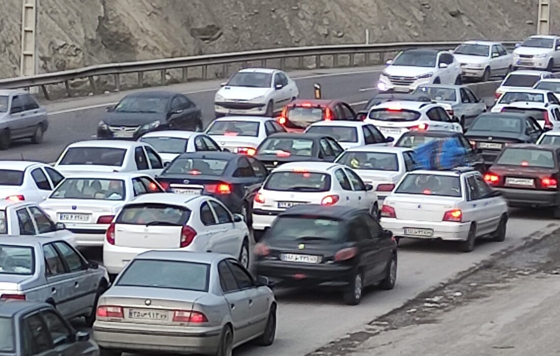 ترافیک نیمه سنگین در جاده‌های اصلی گیلان