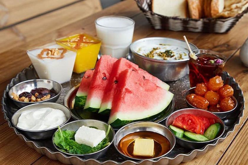رژیم غذایی سالم برای افطار رژیم غذایی سالم برای افطار