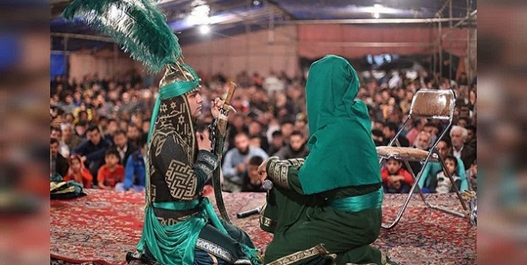 آغاز مجالس تعزیه ماه مبارک رمضان