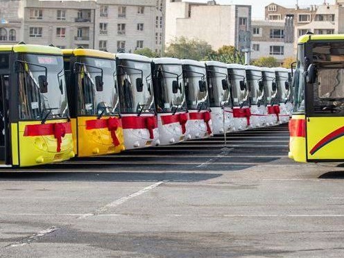 ­۵ هزار اتوبوس در راه تهران