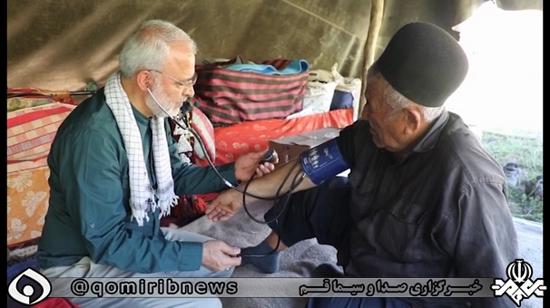خدمت بی منت پزشکان بسیجی قم در مناطق عشایری خوزستان