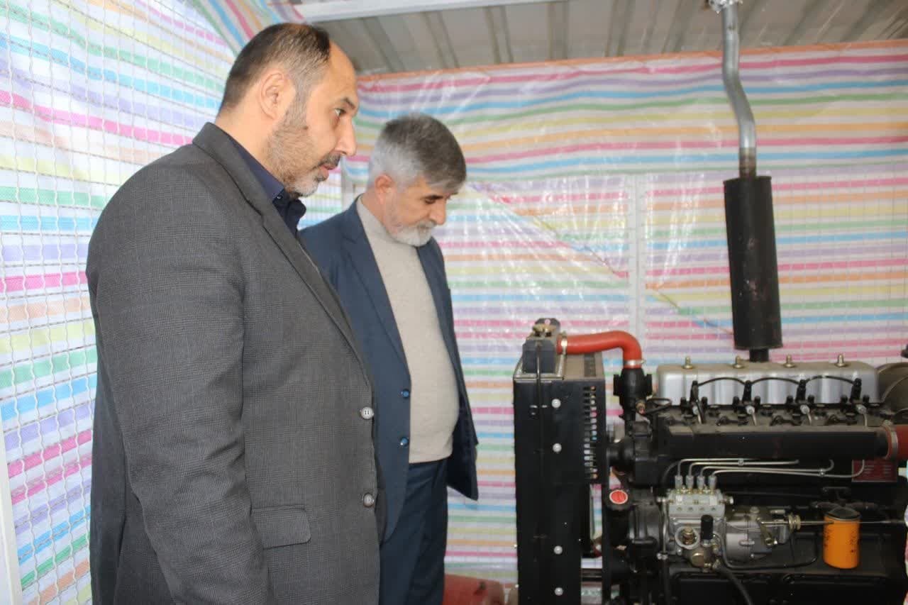 نصب و راهاندازی یک دستگاه ژنراتور برق اضطراری در دامپزشکی سردشت نصب و راهاندازی یک دستگاه ژنراتور برق اضطراری در دامپزشکی سردشت