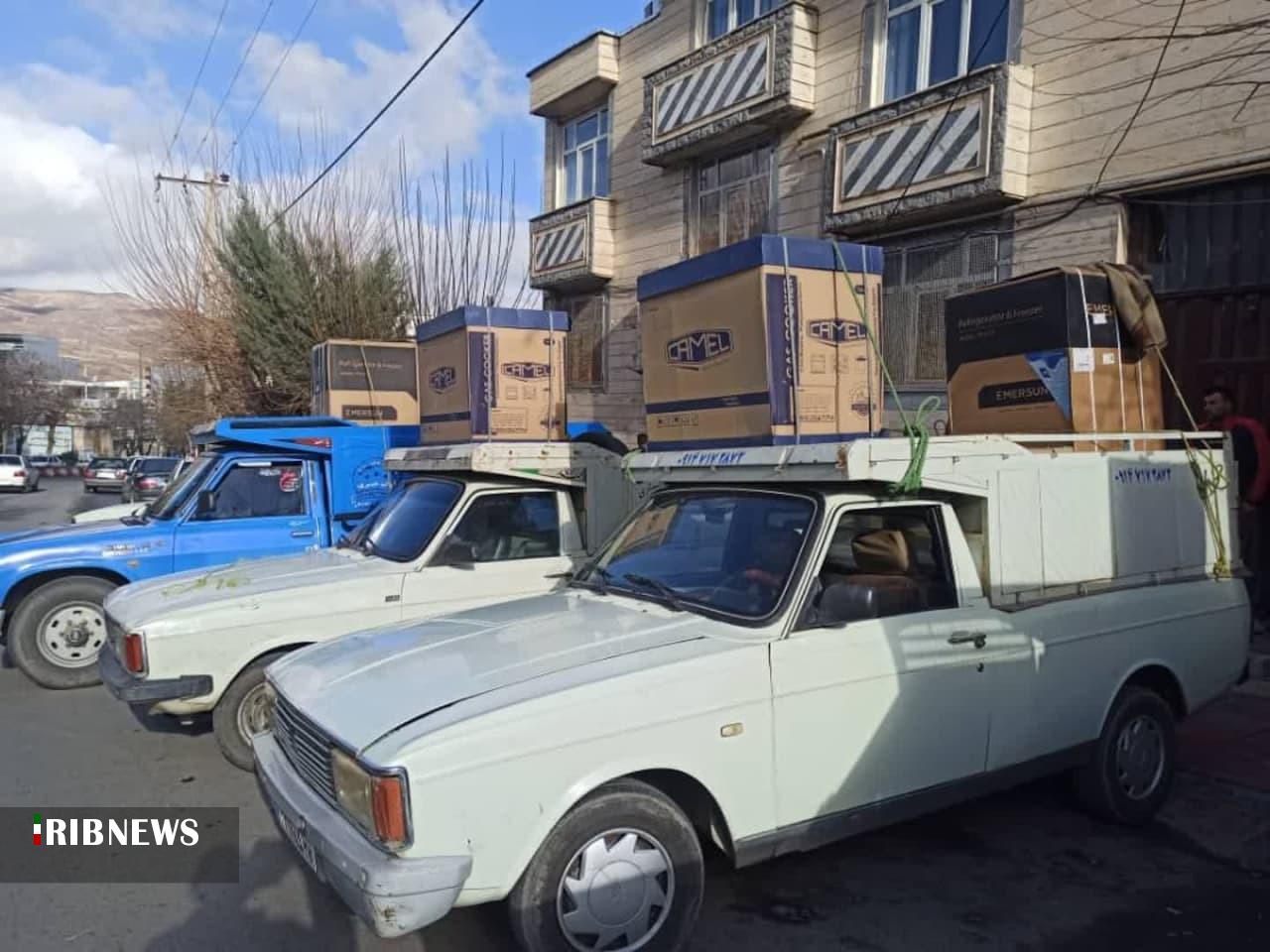 اهدای ۶ سری جهیزیه  به زوج‌های جوان در سردشت