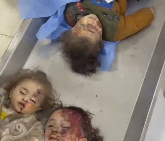 شهادت پانزده کودک فلسطینی در اردوگاه خان یونس