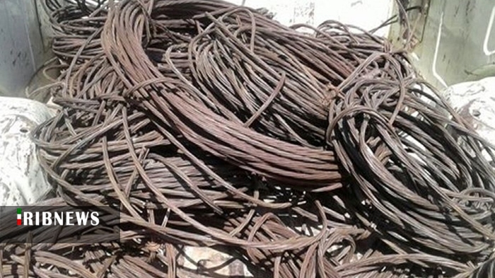 بازداشت سارق سیم و کابل اداره برق بازداشت سارق سیم و کابل اداره برق