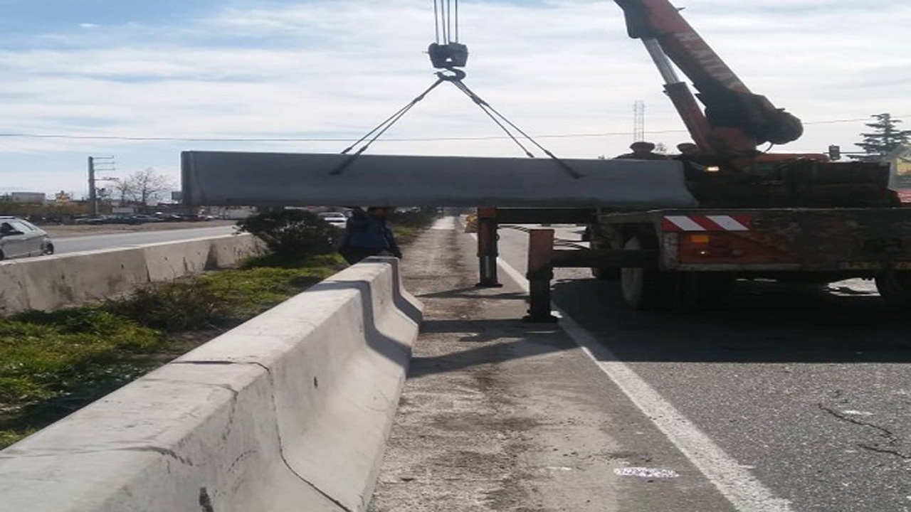 نیوجرسی، جایگزین گاردریل در جادههای مازندران نیوجرسی، جایگزین گاردریل در جادههای مازندران