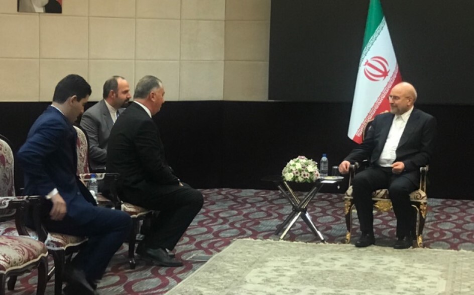 دیدار دو جانبه رئیس مجلس شورای اسلامی و نایب رئیس مجل تونس دیدار دو جانبه رئیس مجلس شورای اسلامی و نایب رئیس مجل تونس