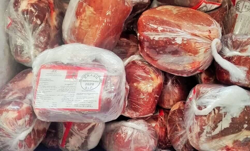 اختصاص۴۰۰ تن گوشت قرمز واراداتی به استان بوشهر