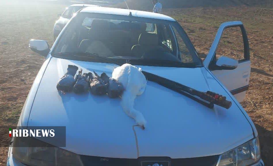 دستگیری شکارچی متخلف در مناطق آزاد سملقان دستگیری شکارچی متخلف در مناطق آزاد سملقان