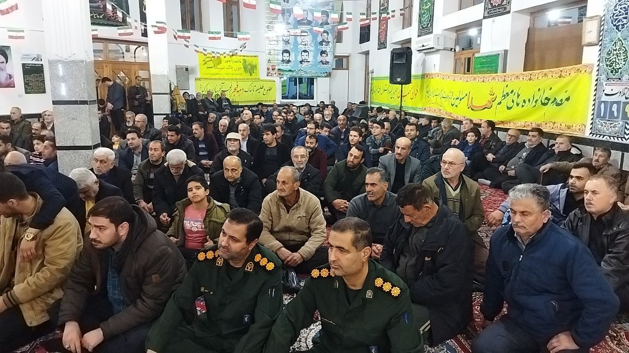 گرامیداشت یاد و خاطره شهدای ۳ شهرستان گیلان