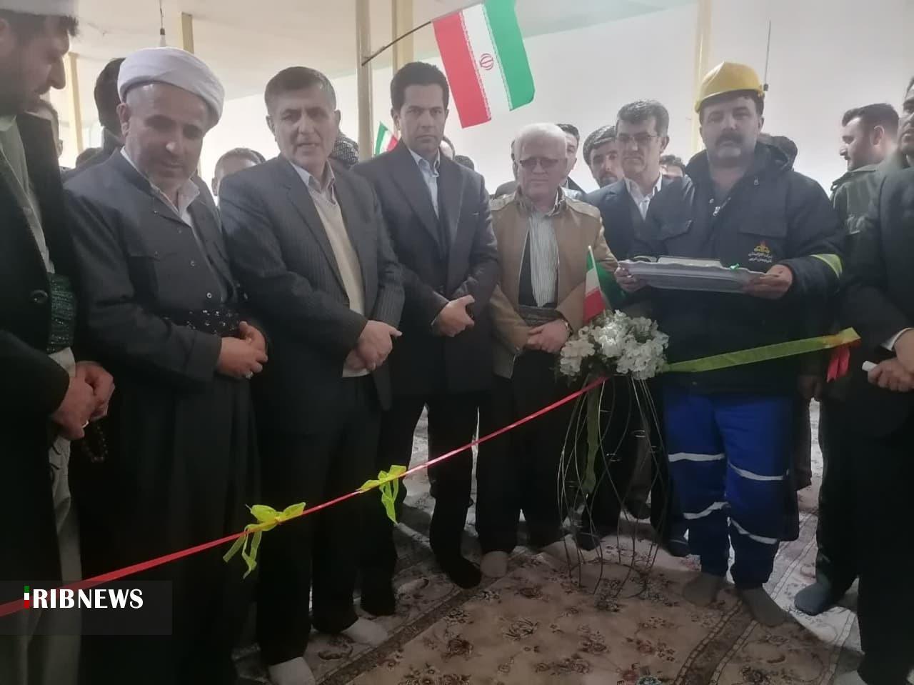 افتتاح طرح گازرسانی به ۲۱ روستای شهرستان پیرانشهر