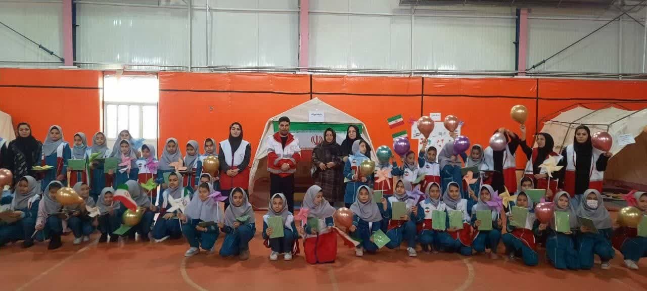 برگزاری رزمایش  تیم سحر جمعیت هلال احمردر تکاب