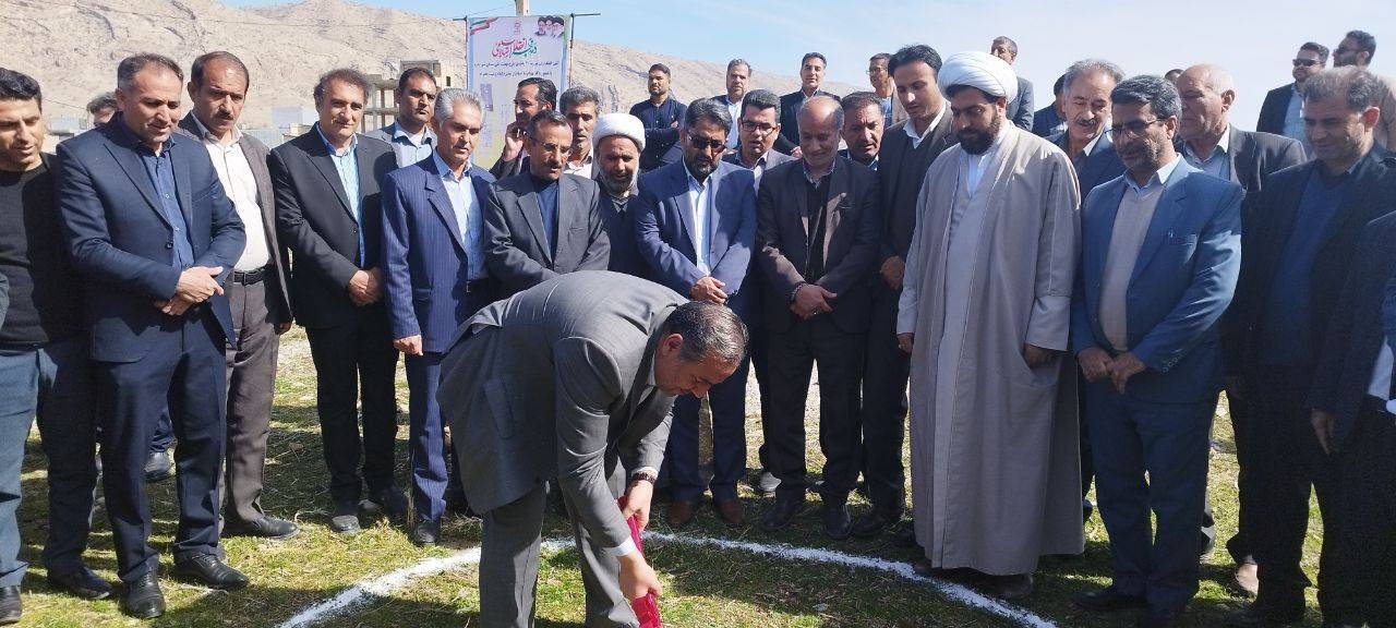 افتتاح و کلنگ زنی طرح‌های دهه فجر در بدره