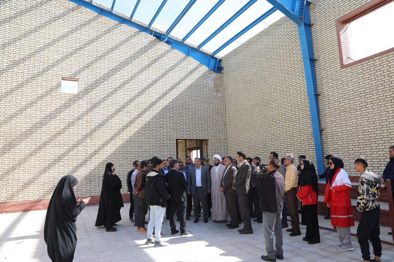 افتتاح و کلنگ زنی طرح‌های دهه فجر در بدره