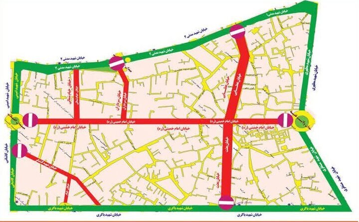 آغاز اجرای طرح نوروزی محدودیت ترافیکی   خودروهای شخصی در ارومیه