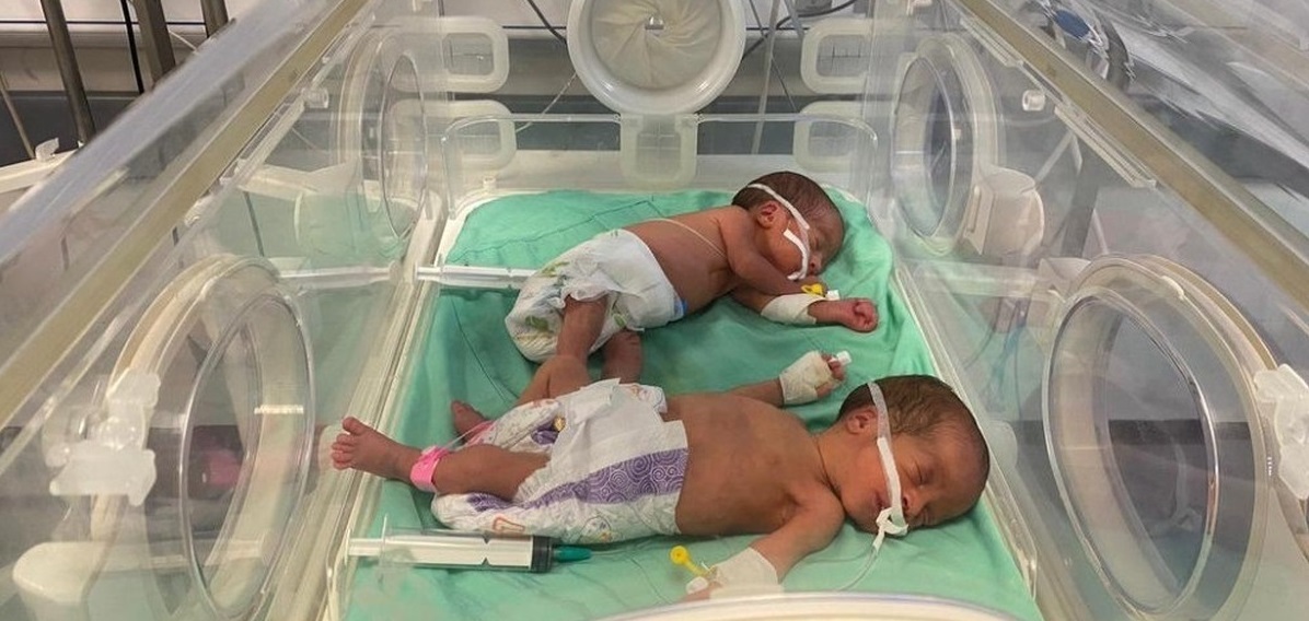 دو نوزاد بر اثر گرسنگی در غزه جان سپردند