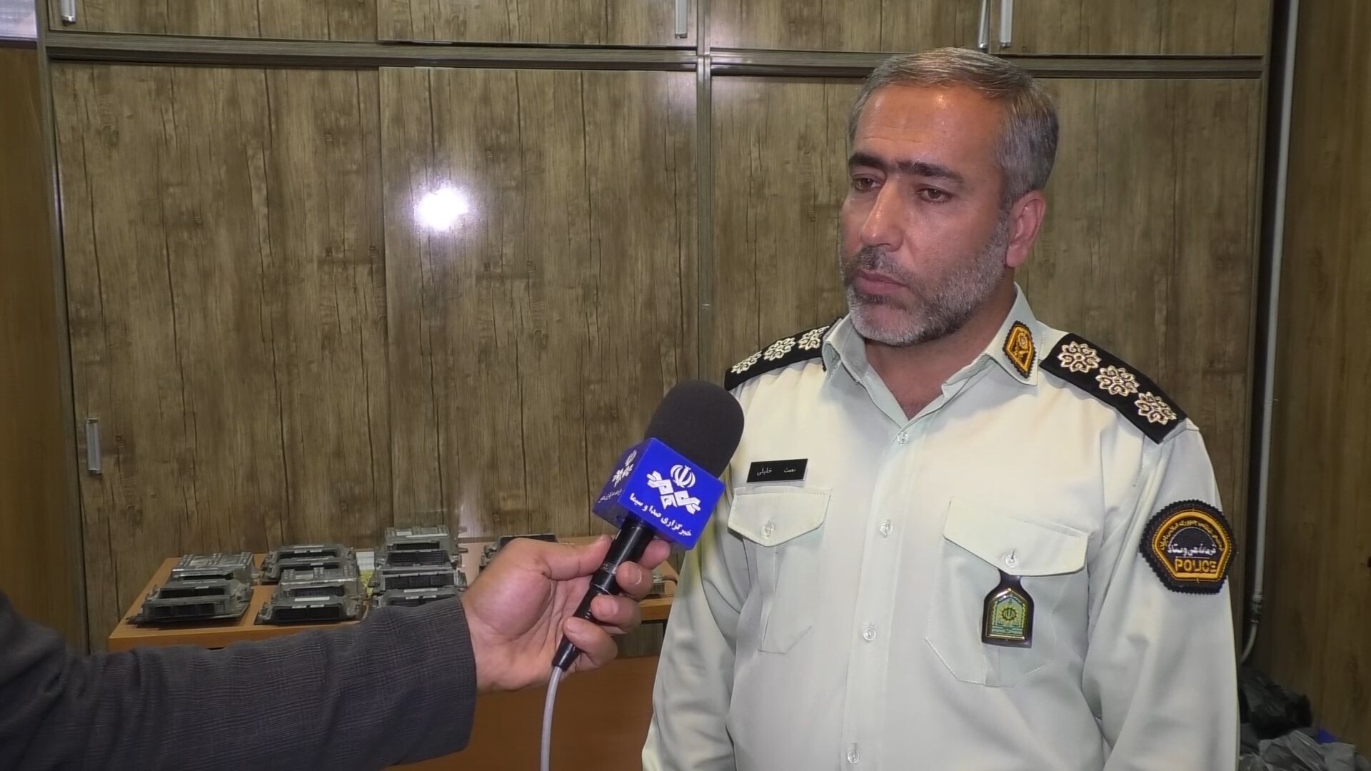 شناسایی و دستگیری سارق قطعات خودرو در برخوار