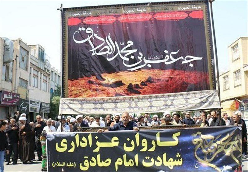 دستهروی سالروز شهادت امام صادق(ع) در زاهدان دستهروی سالروز شهادت امام صادق(ع) در زاهدان