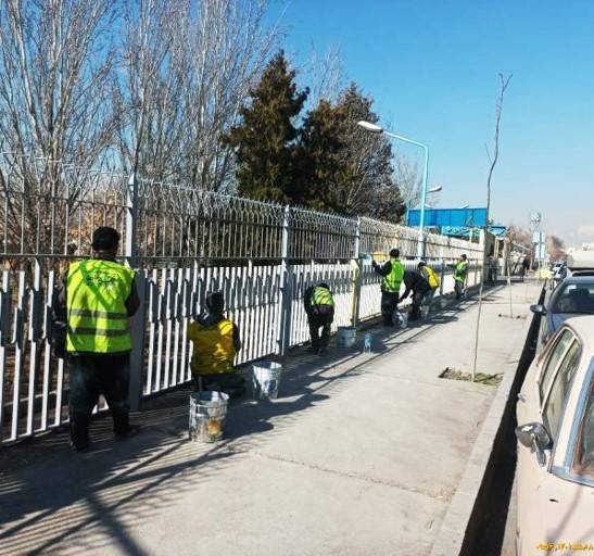 انجام خدمات شهری در منطقه ۴ شهرداری تهران در ادامه طرح نگهداشت شهر