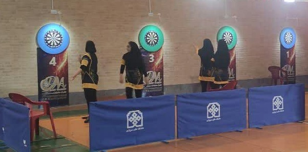 آغاز مسابقات انتخابی تیم ملی دارت دانشجویان دختر ایران در سبزوار