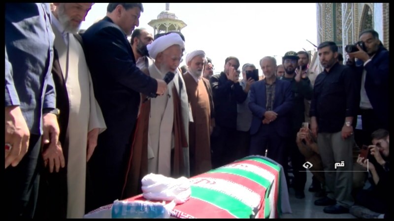 تشییع پیکر شهید آیت الله سلیمانی در قم