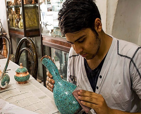 فیروزه کوبی هنر ی اصیل