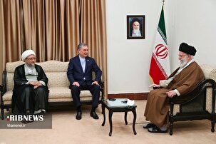 دیدار رئیس شورای مصلحت خلق ترکمنستان با مقام معظم رهبری
