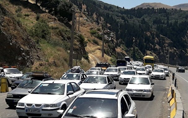 ترافیک سنگین در همه محورهای تهران-شمال‌‌