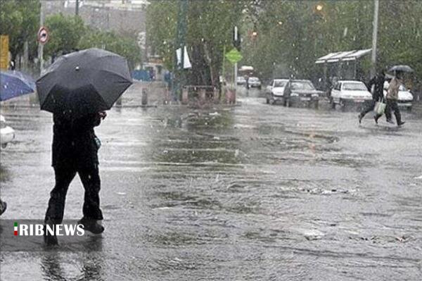 پیش بینی بارش باران و باد شدید لحظه‌ای در خراسان شمالی