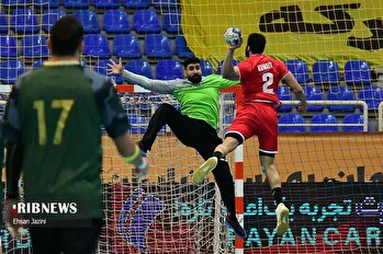 هندبال قهرمانی باشگاه‌های آسیا / نیروی زمینی شهید شاملی ایران ۳۰-۴۰ الکویت کویت
