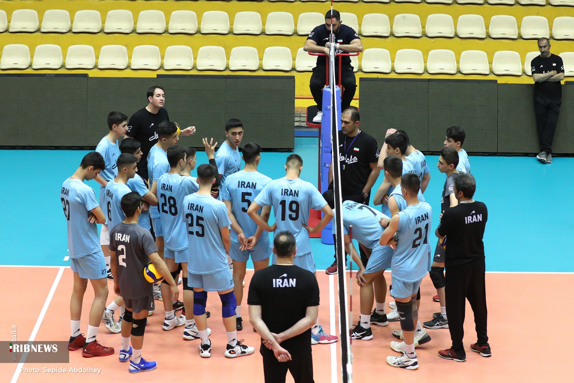 دعوت از ۱۷ بازیکن به اردوی پنجم تیم والیبال زیر ۱۶ سال