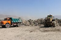 روزانه بیش از ۱۵۰ سرویس کامیون خاک و نخاله در حلقه دره پذیرش می‌شود