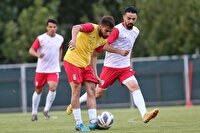چهارمین تمرین تیم ملی فوتبال در تهران